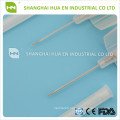 Safety i.v. cannula with injection port